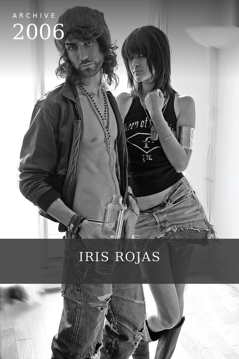 Edgy lived-in cut with tousled texture and a raw urban mood – Iris Rojas hair and make-up, 2006 hair collection