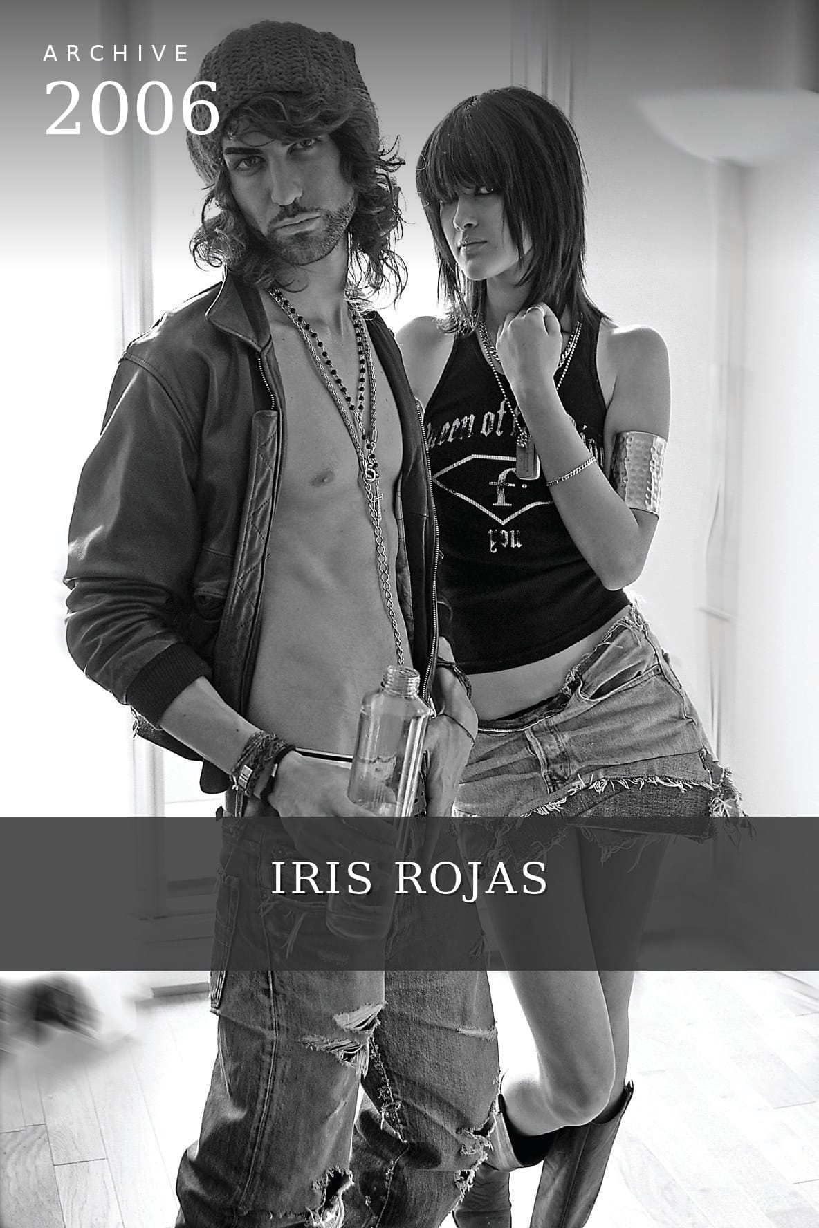 Edgy lived-in cut with tousled texture and a raw urban mood – Iris Rojas hair and make-up, 2006 hair collection