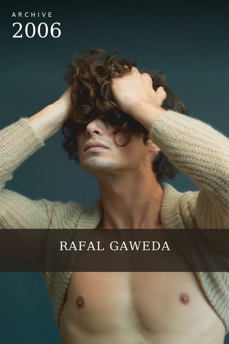 Tousled sun-warmed men's waves with natural movement – Rafal Gaweda, 2006 hair collection