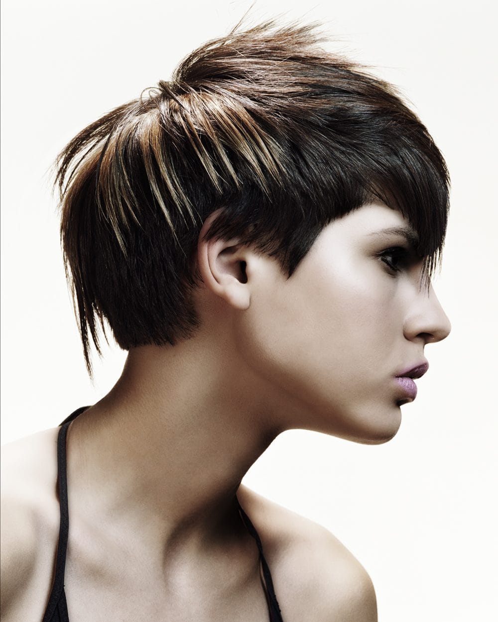 Sculpted blunt crop in cool ash tones – RUSH Tina by RUSH