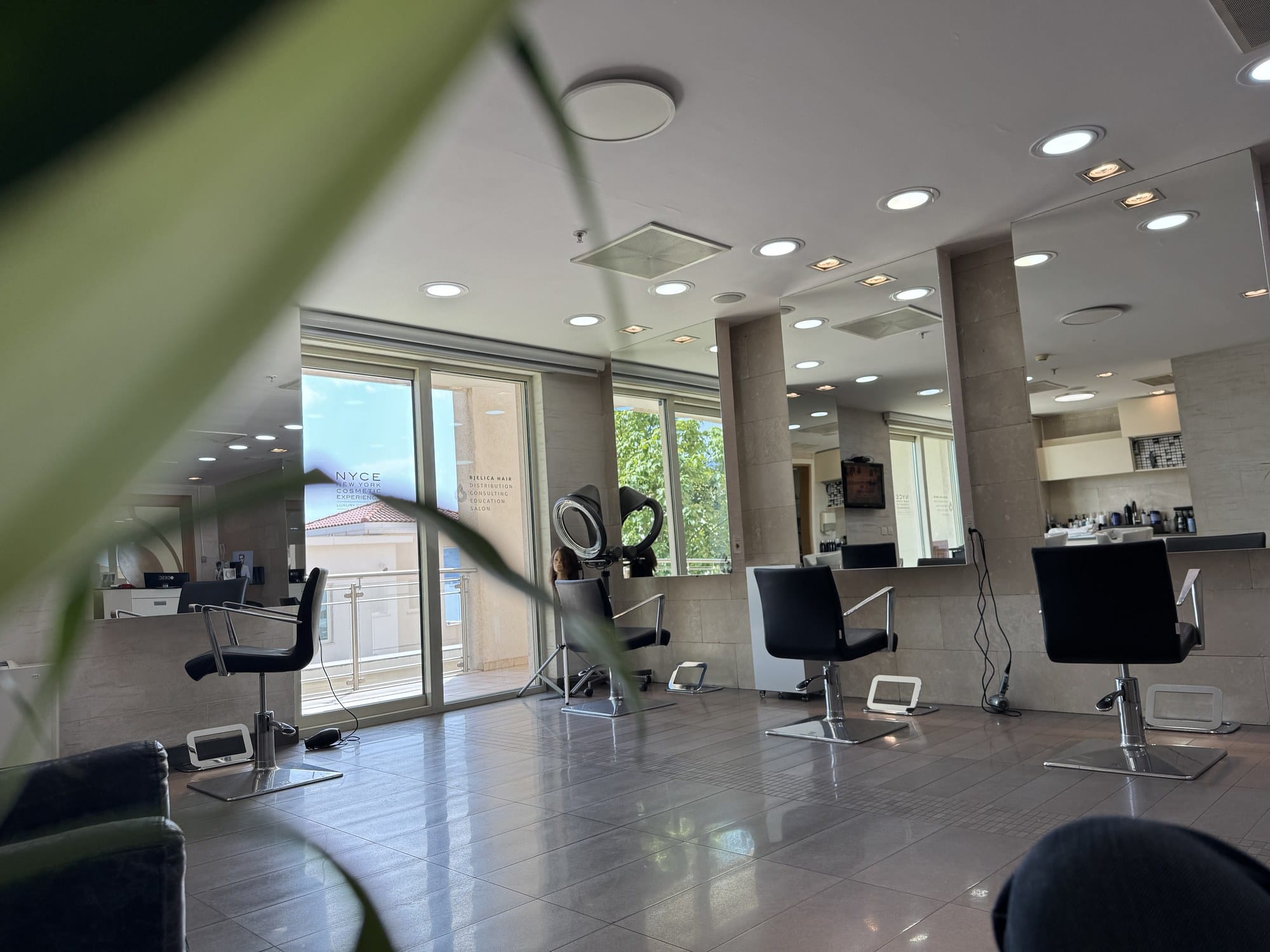 Styling stations at Bjelica Hair