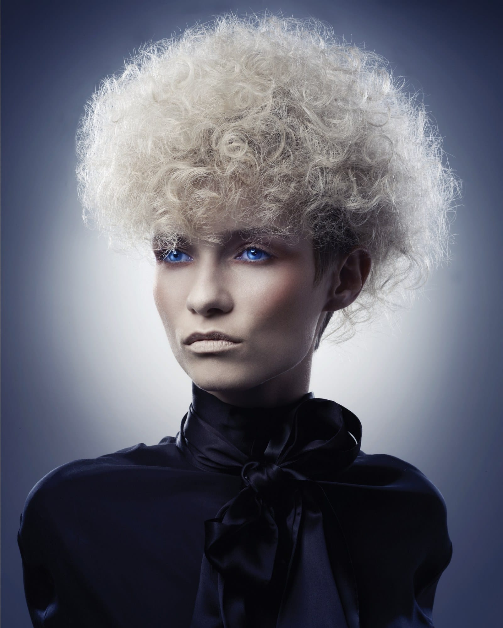 Short choppy blonde pixie crop with a side-swept fringe – Hob Collection 2006/7, Claire Dawson 2007