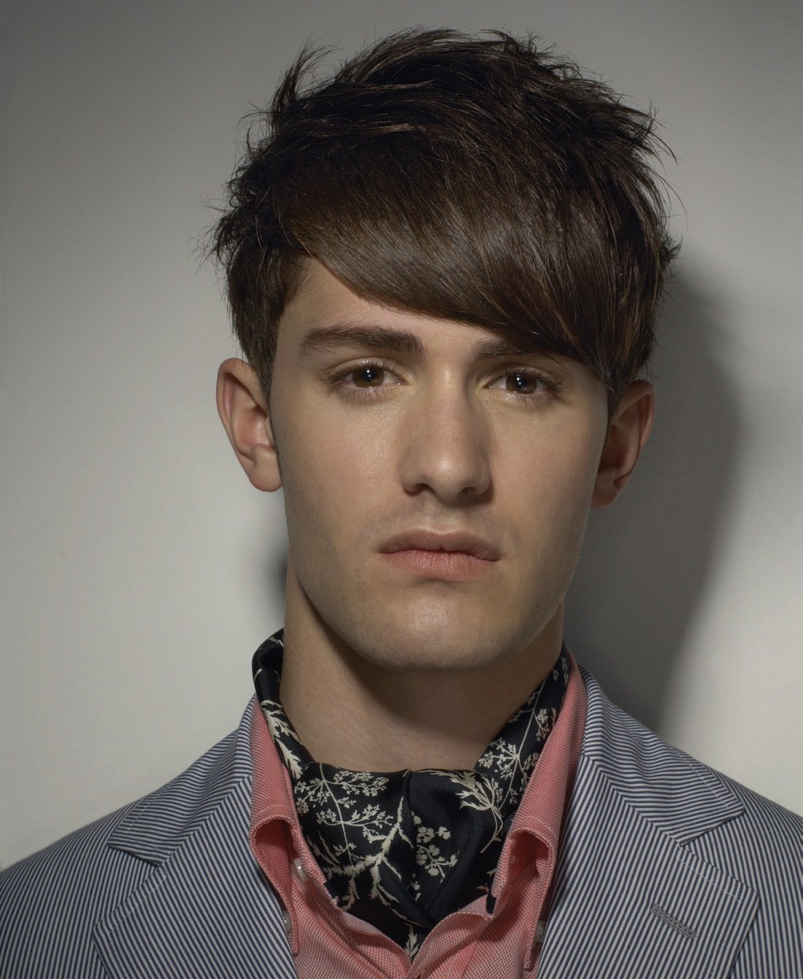Men's piecey fringe swept across the forehead – Men's Collection, Hob Salons 2008