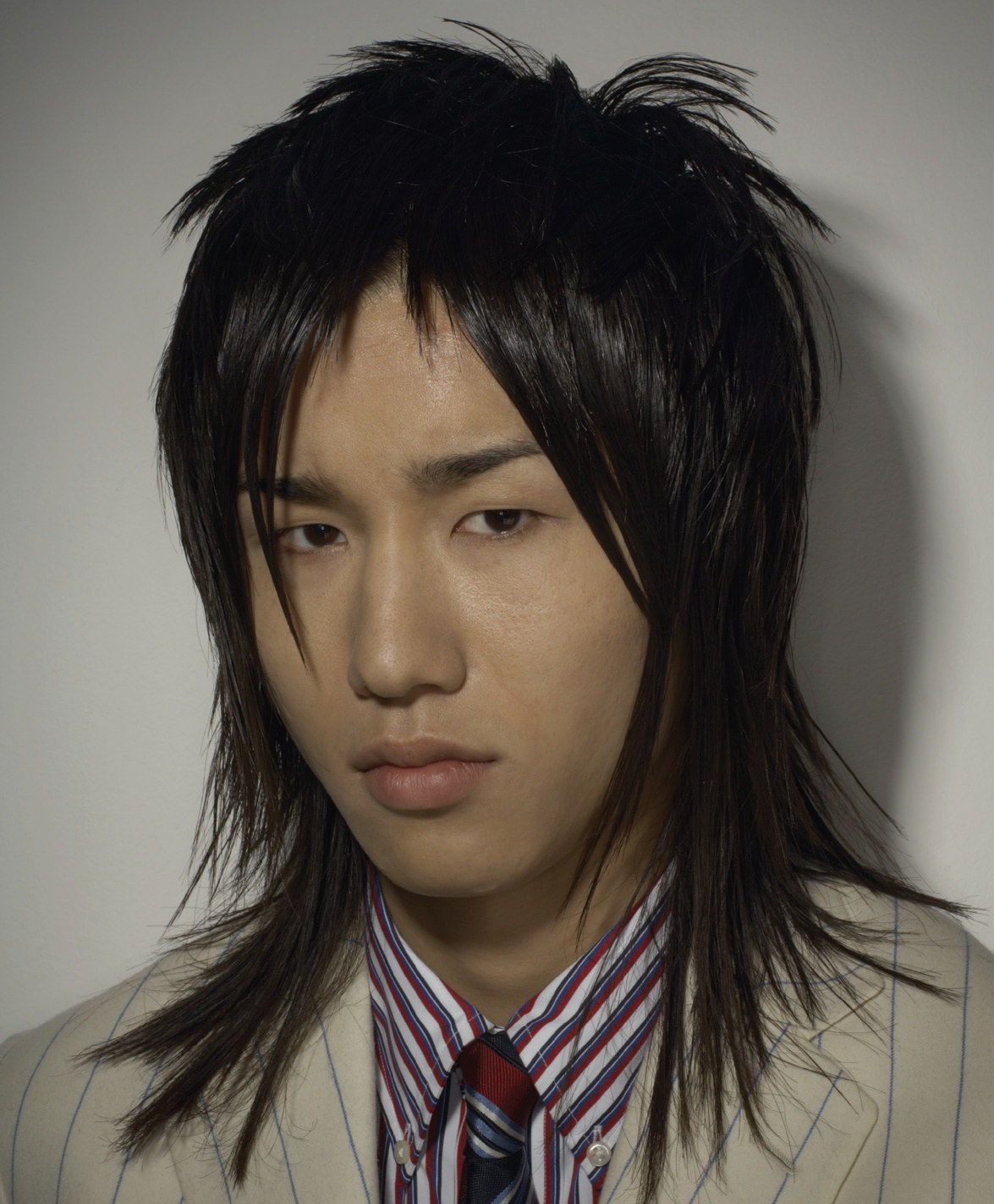 Men's long choppy layers – Men's Collection, Hob Salons 2008