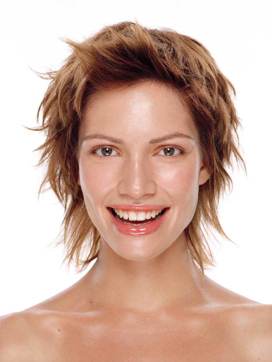 Choppy copper layers with a flicked-out shape – Toni & Guy Collections, Phil Smith 2008